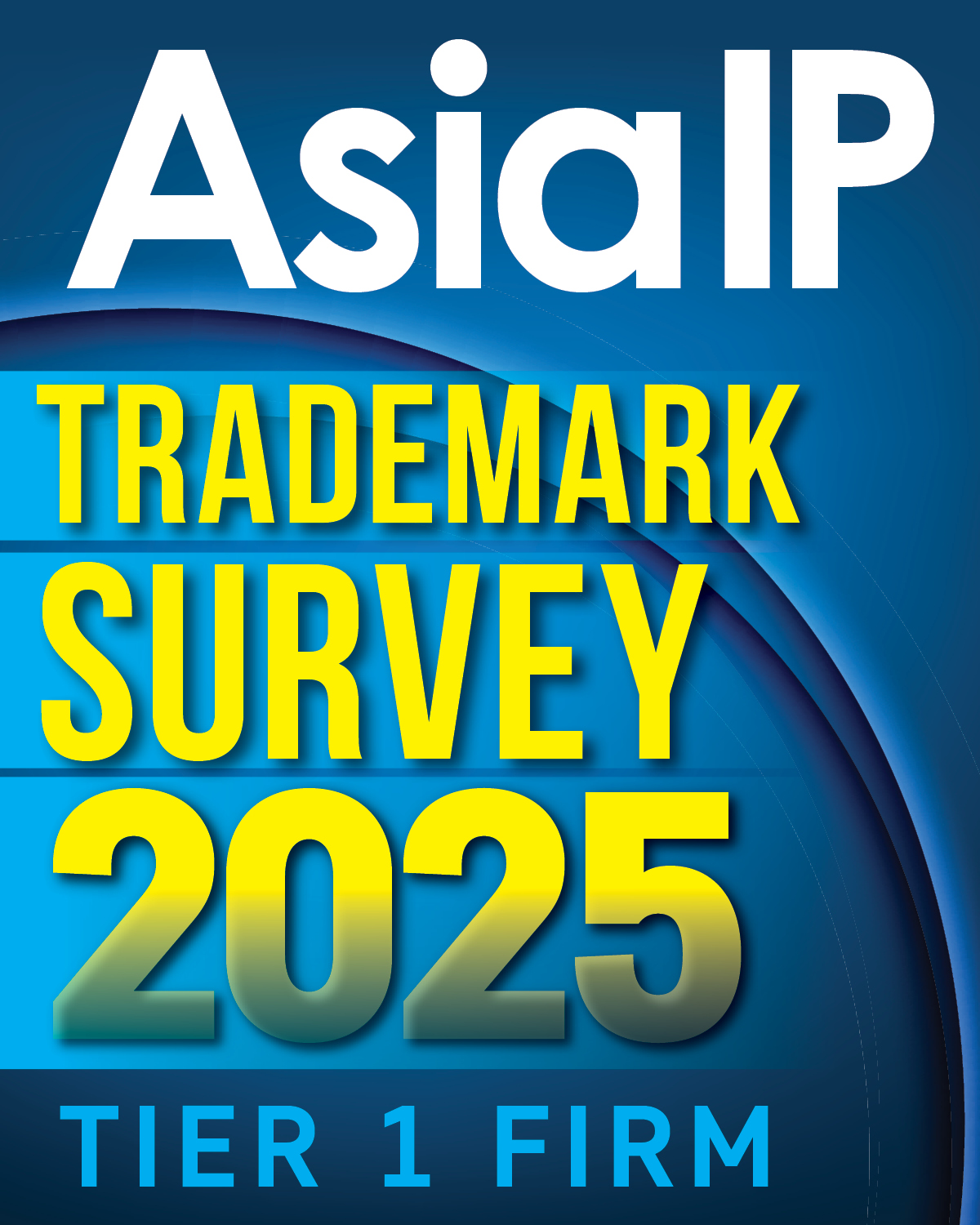 Asia IP Trademark Survey 2025 logo - Tier 1 Firm.jpg