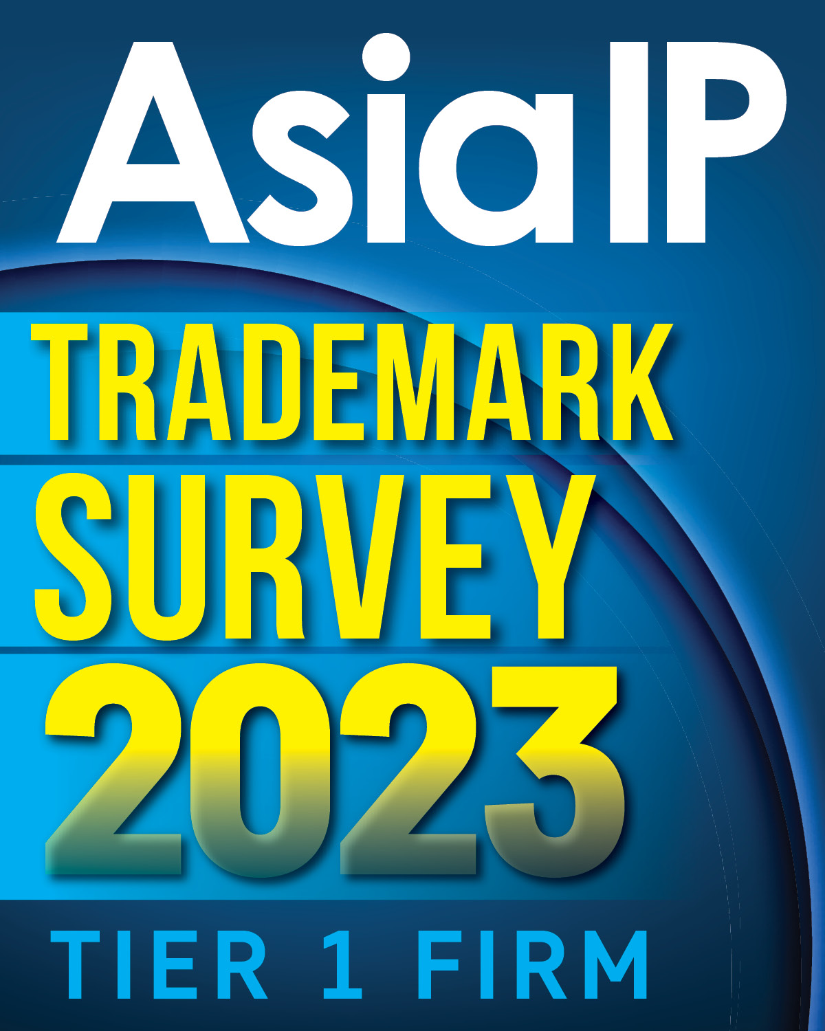 Asia IP Trademark Survey 2023 logo - Tier 1 Firm.jpg